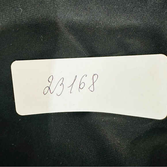 Lauren Ralph Lauren Black Matte Jersey Long Sleeve Faux Wrap Dress - Size 6 - Picture 12 of 12